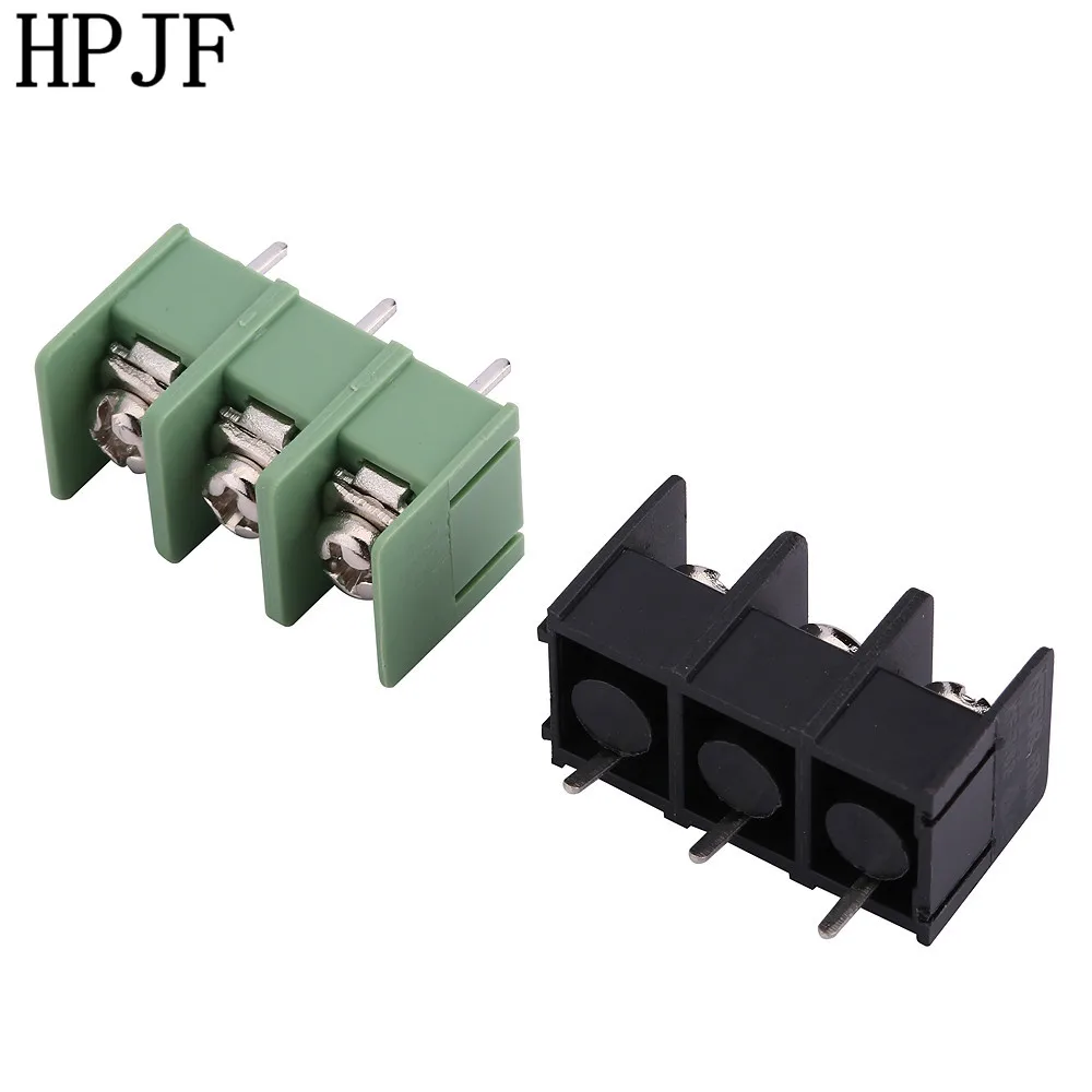 Kf7.62 мм-2/3/4Pin 300 В 20A 7 62 мм Шаг прямой игольчатый соединитель Pcb винтовой клеммный