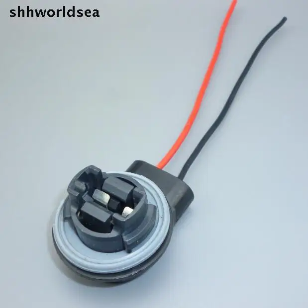 Shhworld 4 шт. 3156 3157 светодиодный разъем для автомобильных ламп разъемы проводки