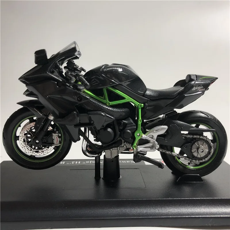 Maisto 1:18 KAWASAKI NINJA H2 R мотоцикл литья под давлением сплав модель игрушки черный ниндзя H2R мотоцикл коллекция подарок