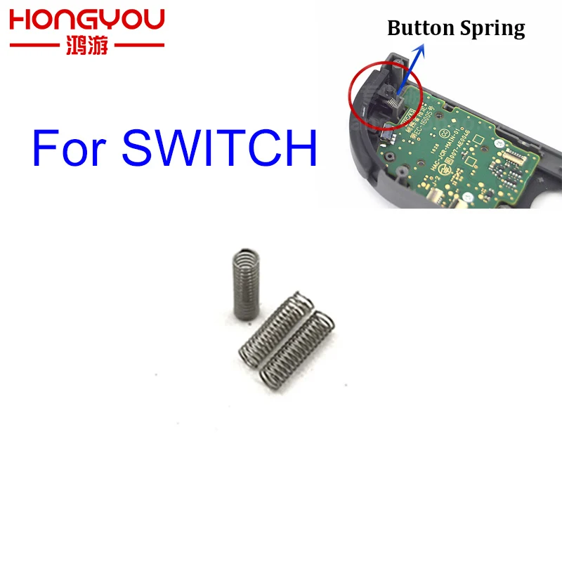 2 шт. Левая Правая пружина кнопки LR ZL ZR для контроллера Nintendo Switch NS Joy Con Запасная