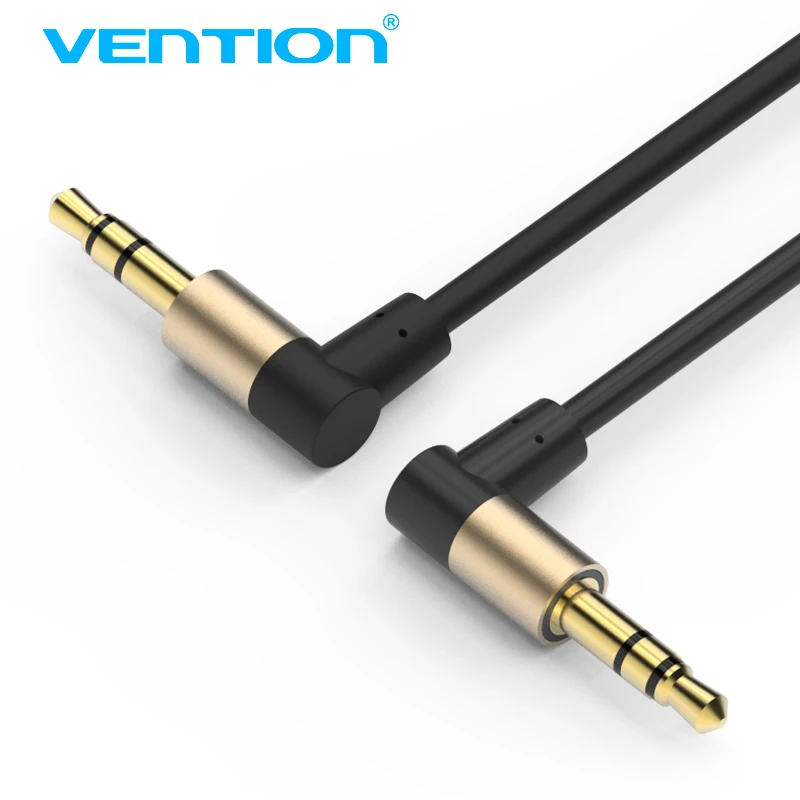 Vention 3 5 мм аудио кабель Male Jack to 90 градусов Aux для автомобиля iphone 7 смартфон наушники