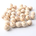 Бусины деревянные незавершенные сделай сам, 10-25 мм, 150 шт.