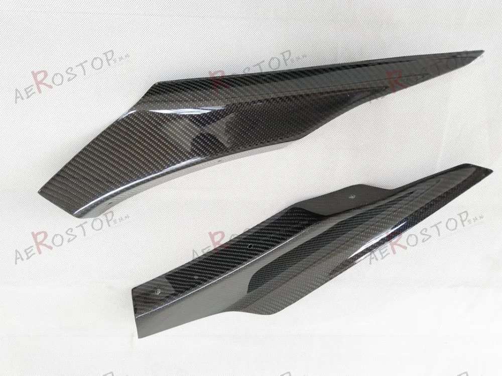 Карбоновое волокно VARIS широкий корпус VER.2 Стиль передняя HYPER CANARD для 08-16 EVO 10 X