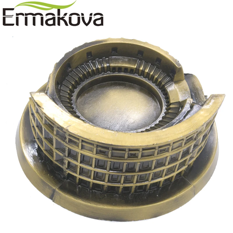 Металлическая фигурка римского колозея ERMAKOVA итальянская статуя модель всемирно