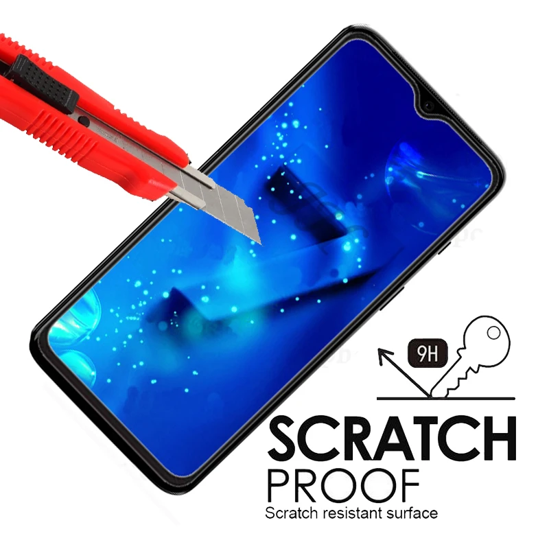 2 упаковки закаленное стекло с полным покрытием для Oneplus 7 защита экрана 9H на
