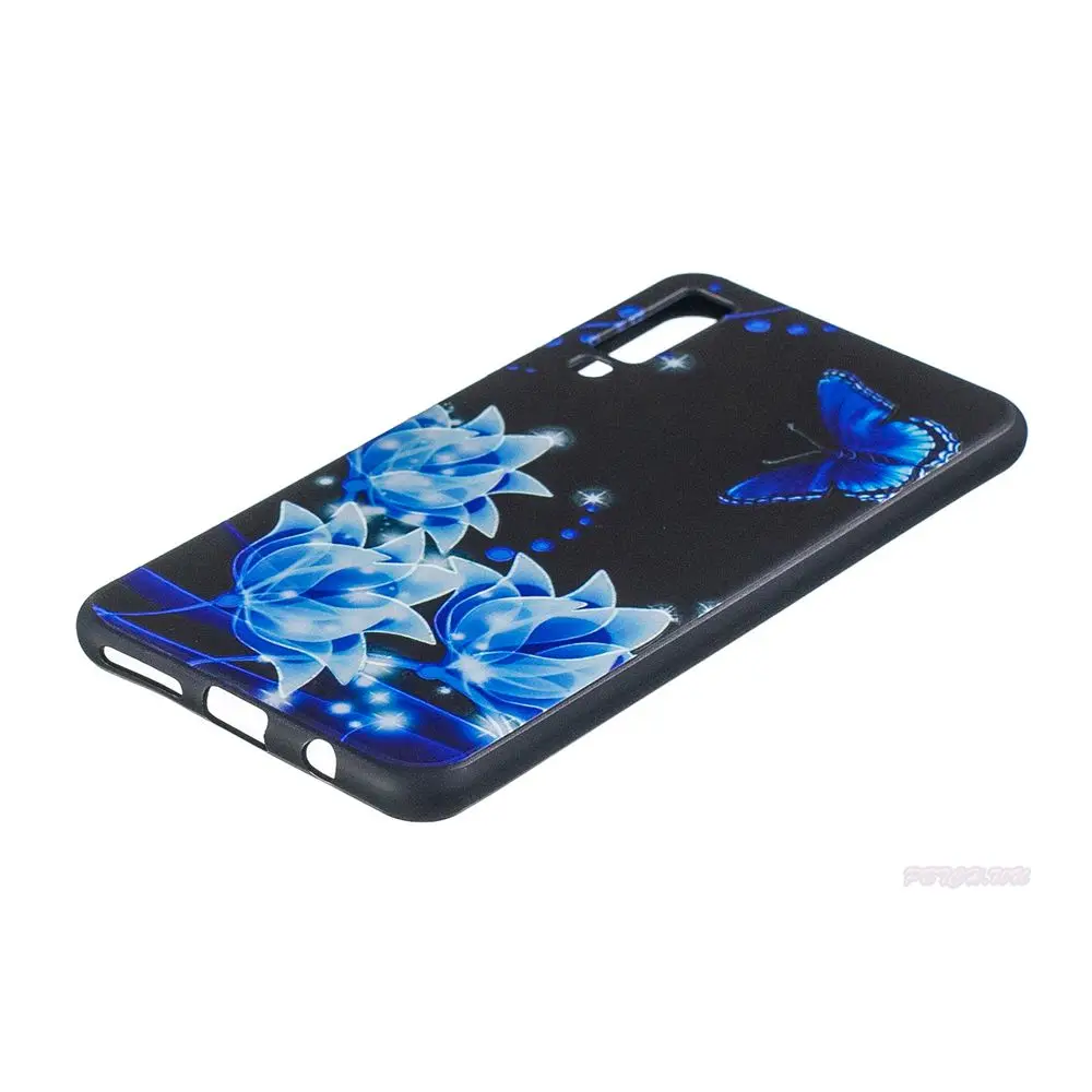 Varnish Relief Case for Samsung Galaxy A7 2018 A750 A750F A750F/DS A750FN Soft Phone Cover SM-A750FN SM-A750F SM-A750F/DS Box |