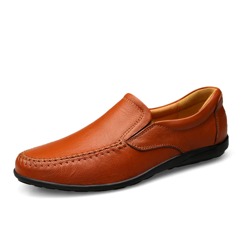 Clax Men Soft Leather Loafers 2018 Spring Summer Male Casual Shoes Genuine Moccasin Flat Driving Shoe Luxury Brand | Обувь