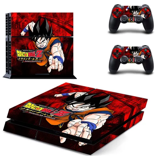 DPTM1050 Аниме Dragon Ball Z Goku PS4 Кожа Наклейка виниловая для sony PS4 playstation 4 консоль и 2 контроллера PS4 Кожа Наклейка - Цвет: DPTM1050