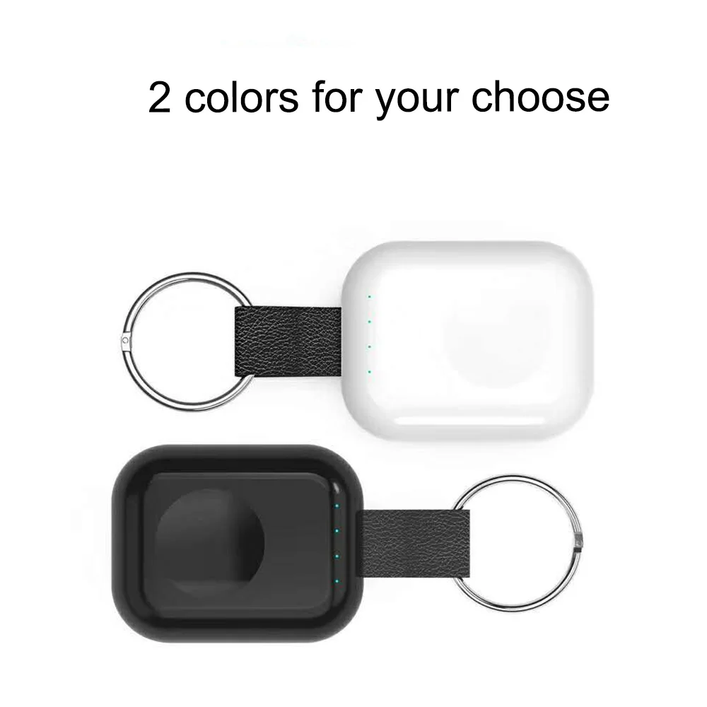 Беспроводное зарядное устройство power Bank для Apple Watch Series 1 2 3 Внешний аккумулятор портативное зарядное устройство 700 мАч мини-зарядное устройство
