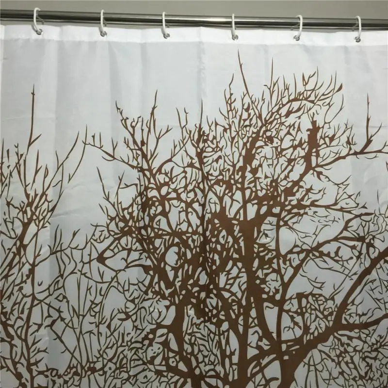 Креативный домашний декор полиэстер коричневое дерево Водонепроницаемая
