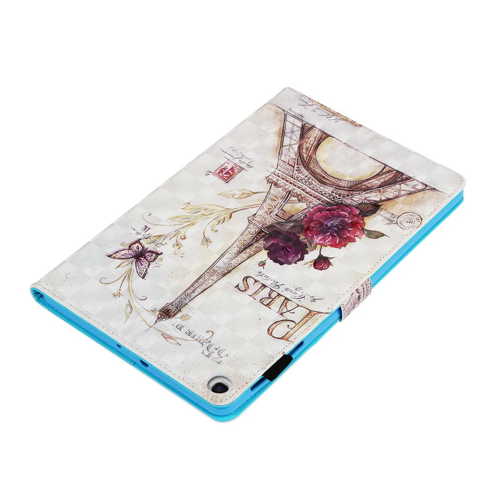 " планшет Funda Capa для samsung Galaxy Tab A8 SM-P200 P205 тонкий складной флип-чехол с подставкой из искусственной кожи чехол-бумажник