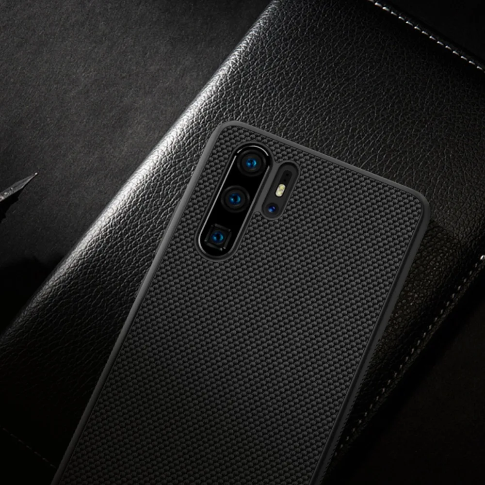 Nillkin нейлон PC пластик задняя крышка для huawei P30 Текстурированный чехол Защитная крышка для huawei P30 pro
