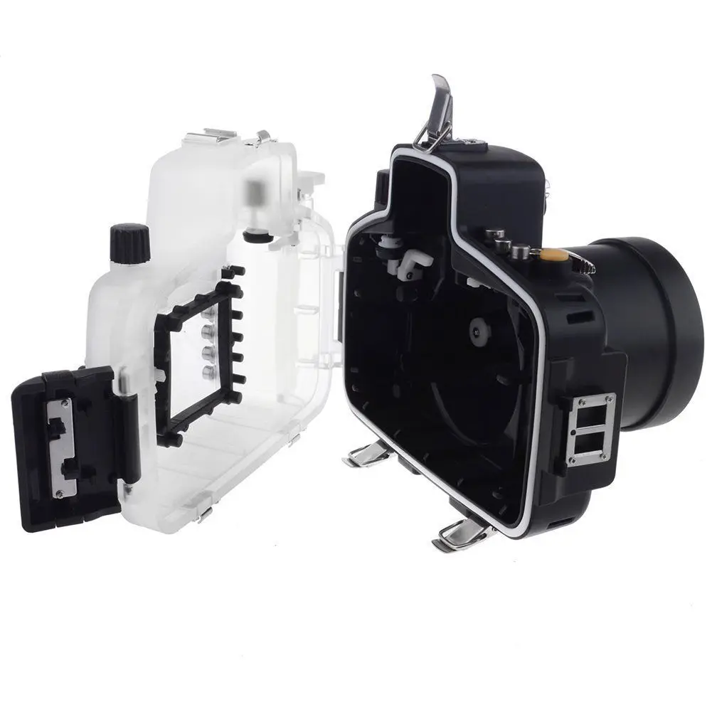 

Waterproof Underwater Housing Camera bag Case cover protector for nikon d7100 18-55mm lens