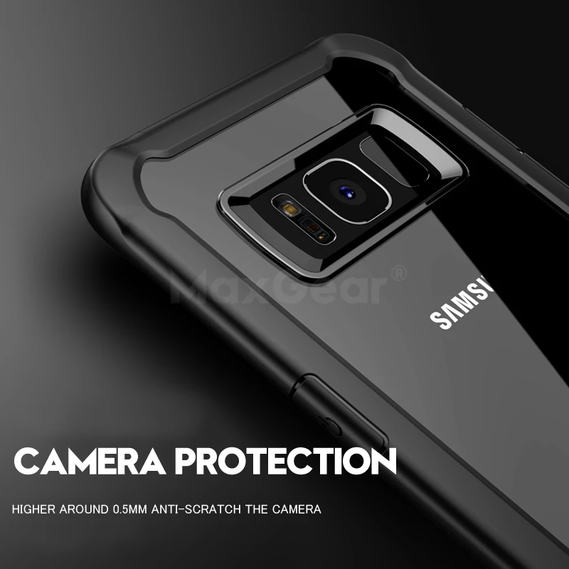 Для Samsung Galaxy S8 S9 Plus Note 8 9 Полный чехол силиконовый прозрачный чехол|Бамперы| |