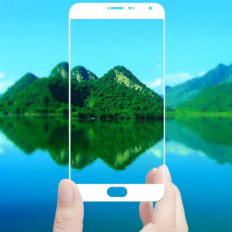 Полностью покрывающее закаленное Стекло для MeizuPro5 Pro 5 Экран Защитная