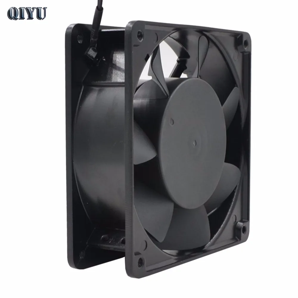 AC 220V 12038 воздуходувка промышленный осевой вентилятор Seven leaf пластиковые лопасти