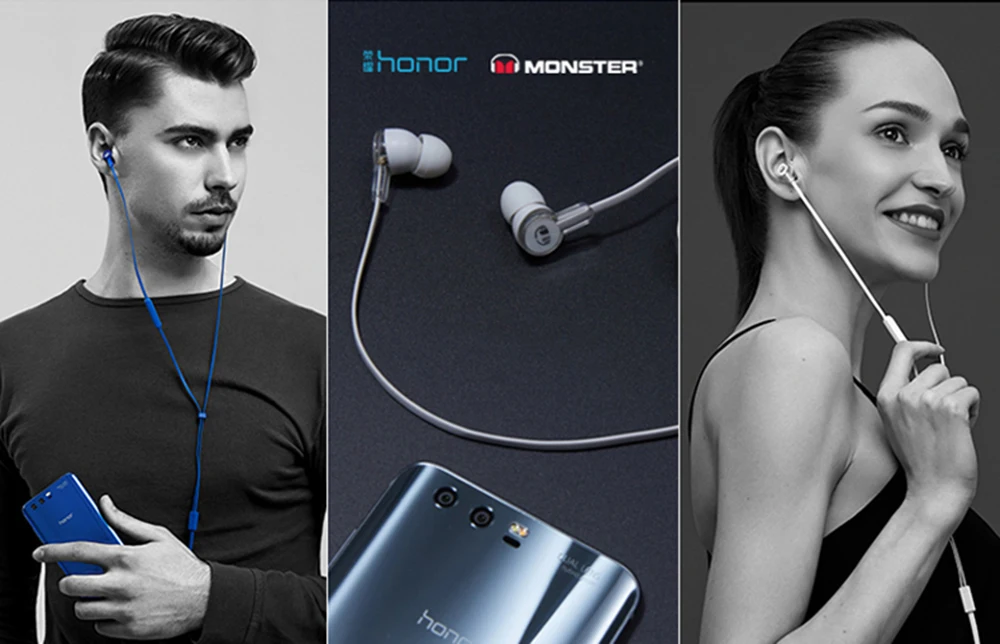 huawei наушники для Honor AM15 с Материал ABS микрофон наушники-затычки для huawei Honor 9 Коврики 8/9 P10 Коврики 20