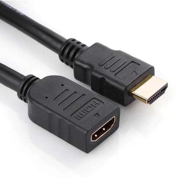 Кабель HDMI Male-Female 1 м 2 м 3 м 5 м VCE 3D и 4 к высокоскоростной Удлинительный кабель, HDMI с Ethernet, поддерживает Реверсивный звуковой канал