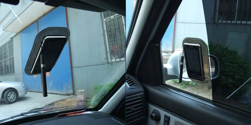 Оптовая 2018 Мода Мощная Силикагелевая Магическая Клейкая Подушка Антискользящий Нескользящий Коврик для Автомобильного Видеорегистратора GPS в Розничной Упаковке