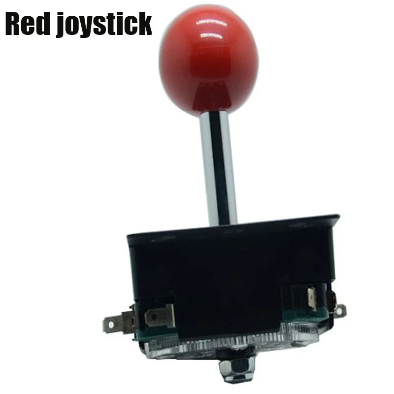 Аркадная палка 4/8 способ аркадная игра шар джойстика Joy stick красный Замена