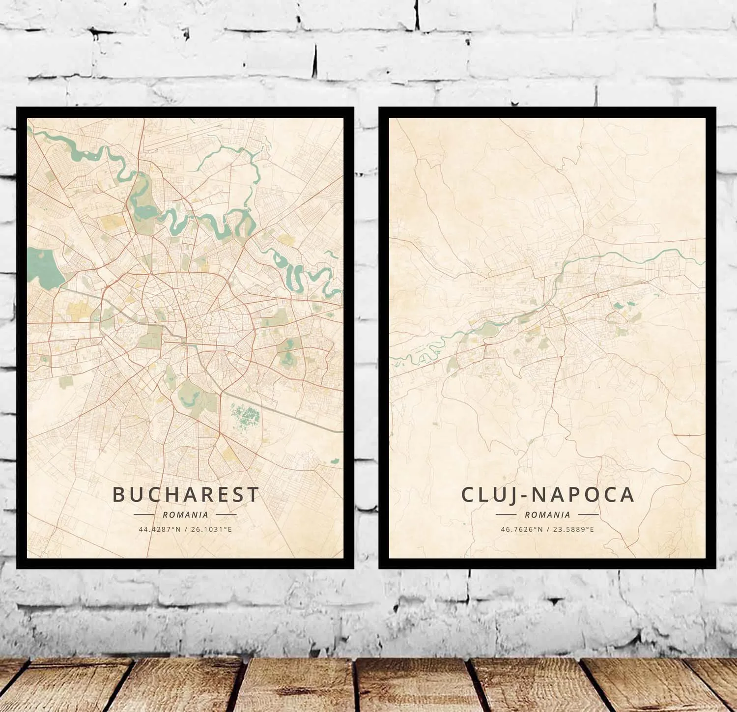Bucharest ClujNapoca Румыния постер|Рисование и каллиграфия| |