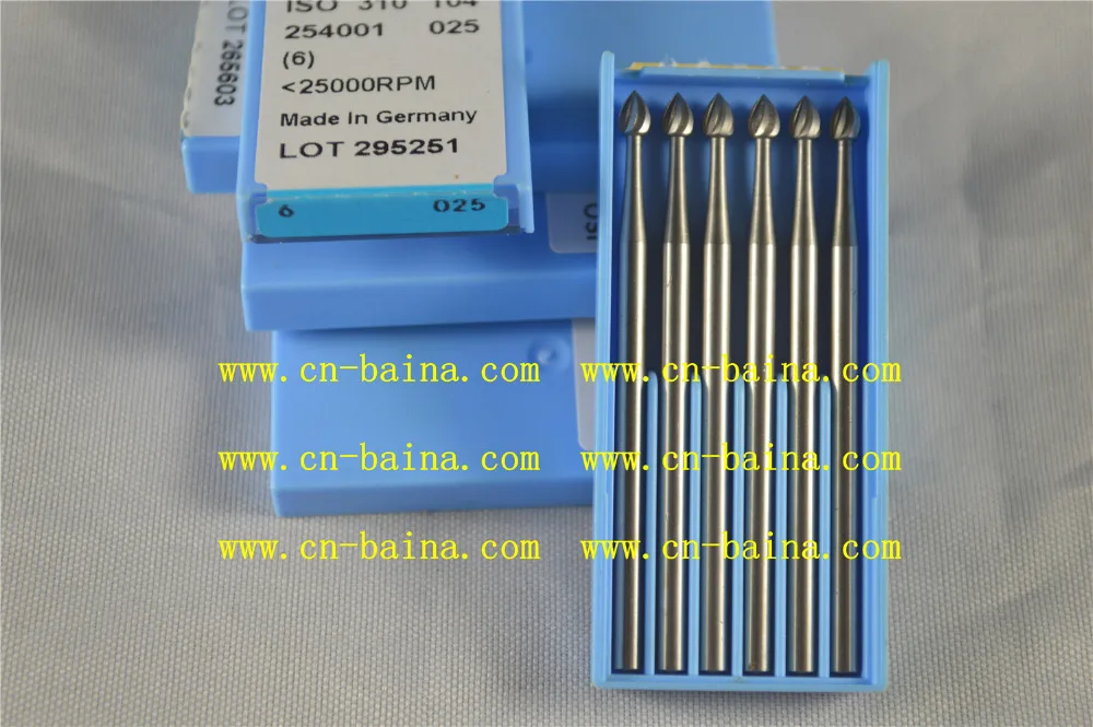 Komet рис 6 большая форма бутона Карбид Бур колесо грецкие орехи оливки ювелирные