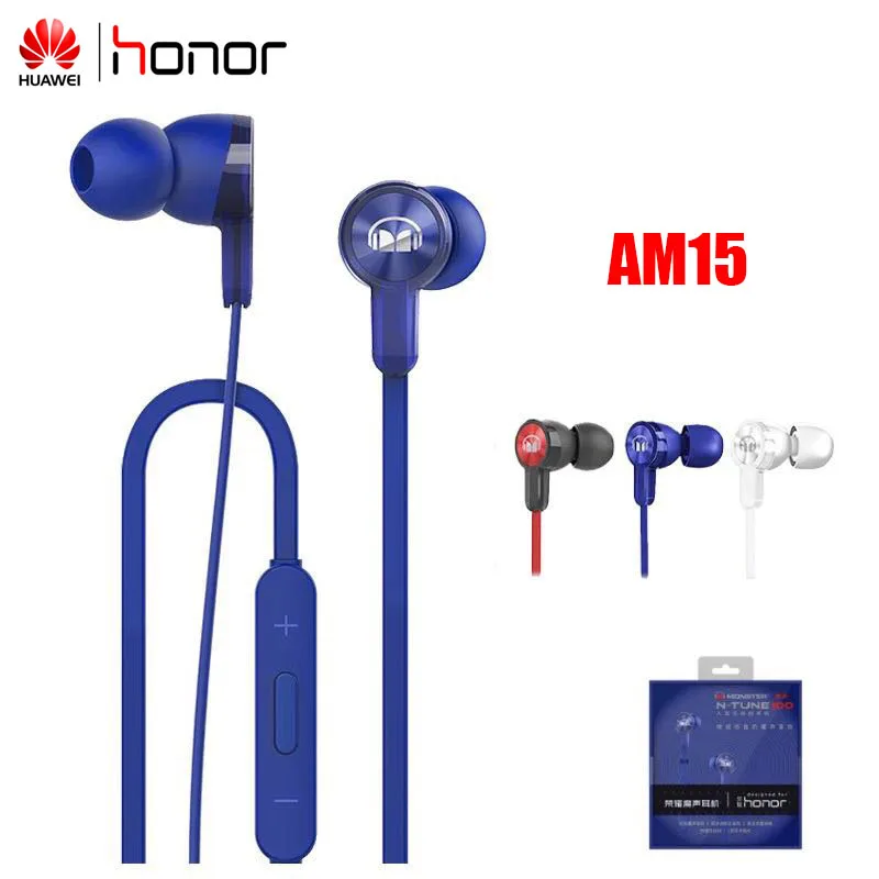 Бренд huawei Honor AM15 Wried наушники для huawei Honor 9 mate 8/9 P10 N-tune 100 гарнитура с микрофонами