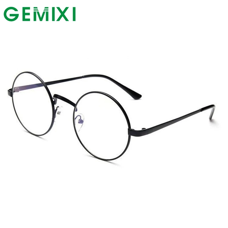 Женские солнцезащитные очки в стиле ретро с металлической круглой оправой