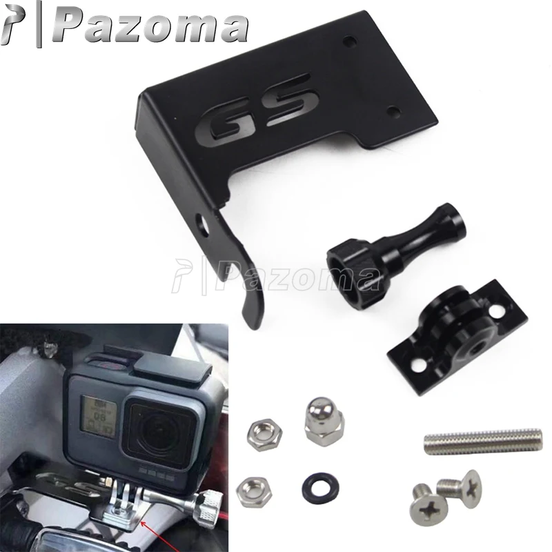 For R1200GS LC R 1200 GS 2018 Motorcycle Left Front Camera Stand Bracket Go Pro 2013-2016 BMW F650GS F700GS F800GS |