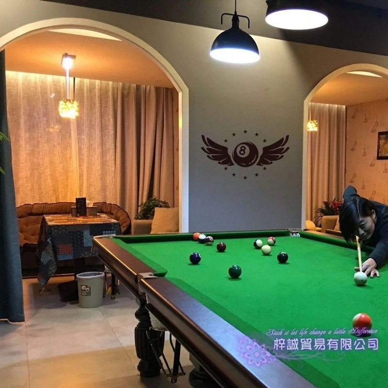 Бильярдная наклейка Snooker Переводные плакаты виниловые наклейки на стену Декор
