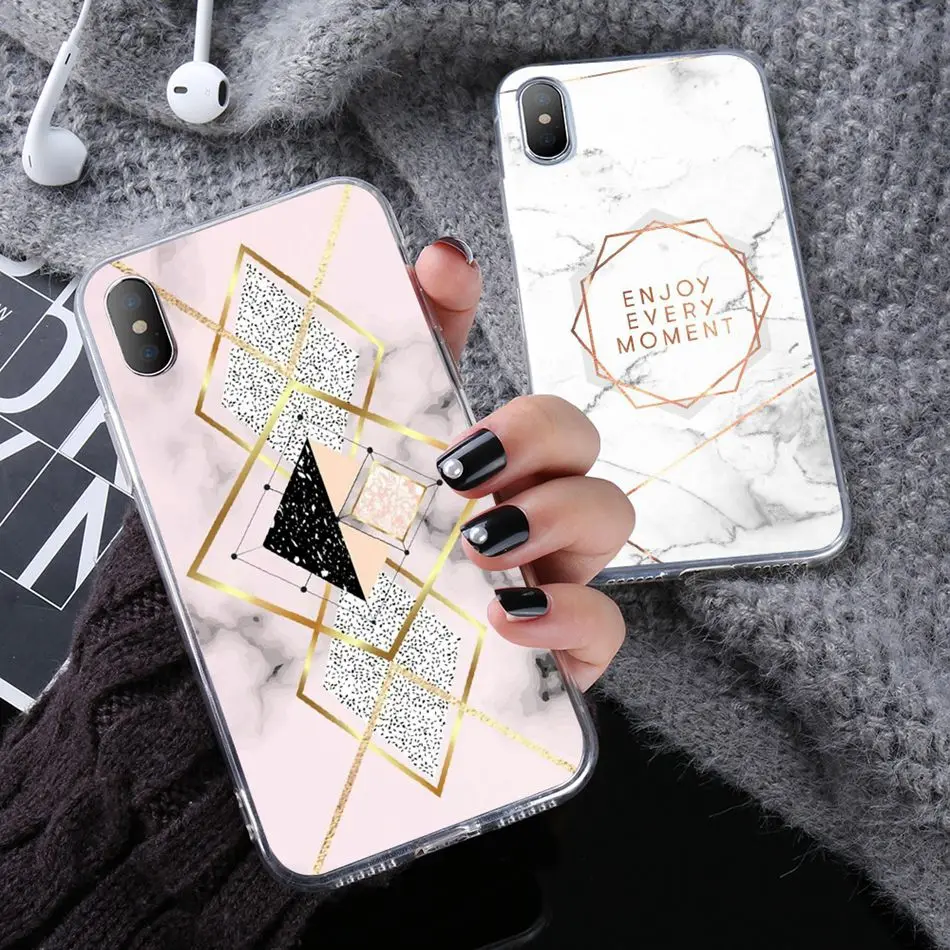 KISSCASE модный мраморный чехол для телефона iPhone 7 6 силиконовый XR XS Max 6s 8 Plus 5 5S 3D