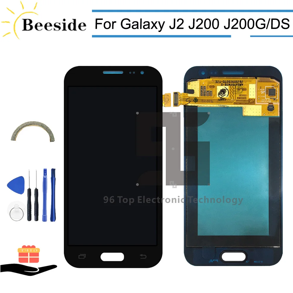 AA + качественный ЖК-дисплей 4 7 ''для samsung Galaxy J2 J200 J200G/DS J200H/DS J200F/DS кодирующий