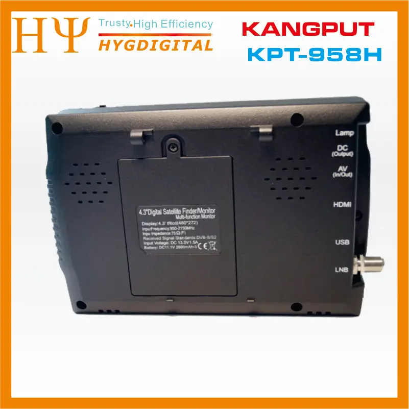 [Подлинный] Цифровой спутниковый искатель KANGPUT HD USB2.0 выход Sat Finder улучшенный satlink с