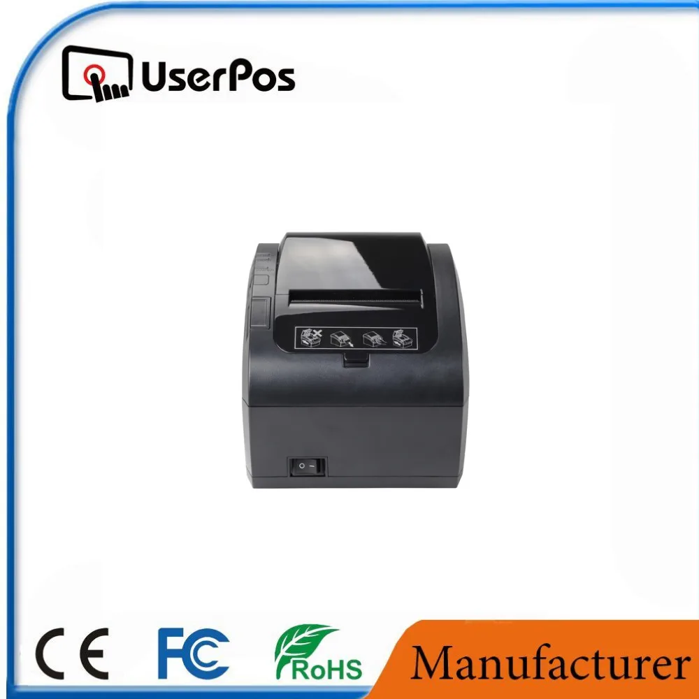 High printing speed 80mm thermal printer/LAN+USB+RS232 /pos system accessories POS Thermal Printer | Компьютеры и офис