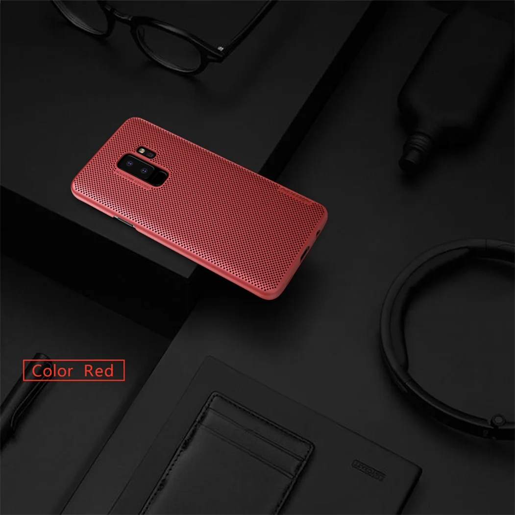 Для samsung Galaxy S9 S9+ Plus чехол Nillkin легкий отвод тепла рассеивание воздуха Тонкий чехол для телефона для samsung S9 Plus