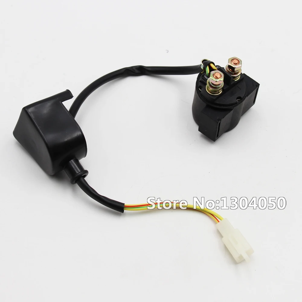 Китайский скутер Gy6 50 куб. См четырехъядерный велосипед стартер соленоид коробка