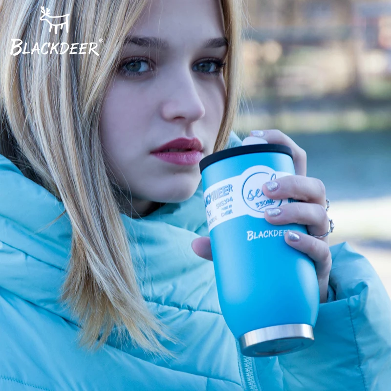 Термос BLACKDEER Tumbler чашка 11 унций для улицы кемпинга пивная двухслойная из