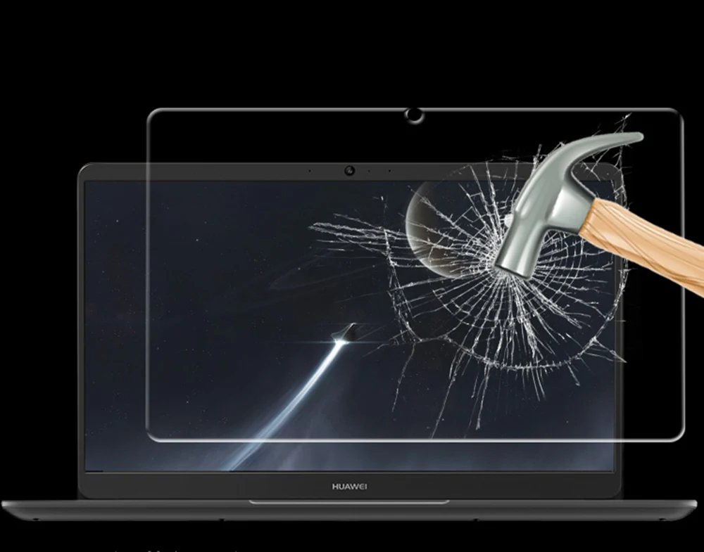 9 H Стекло для HUAWEI MateBook D PL-W19 15,6 дюймов прозрачный 0,3 мм 2.5D HD закаленное Стекло Экран протектор Защитная пленка