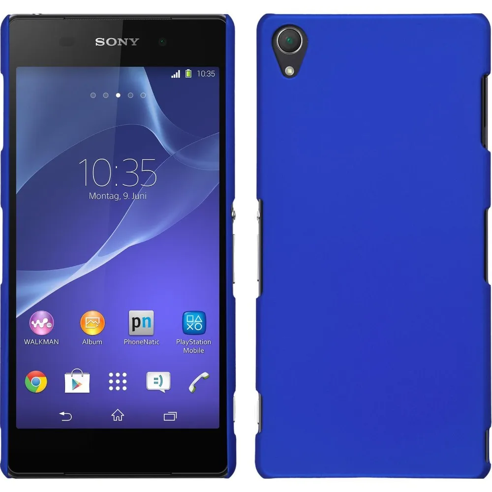 Z1 Компактный резиновый матовый жесткий чехол для Sony Xperia Z Ultra Z2 Z3 Z4 Z5 Compact premium скраб