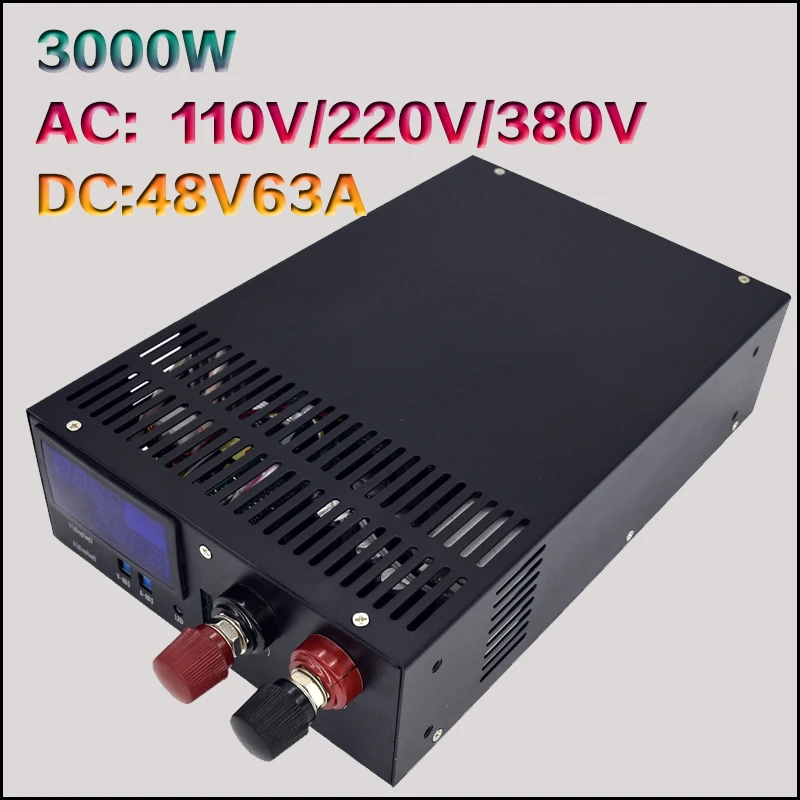 S 3000 48V Регулируемое напряжение источника питания высокой мощности Вт