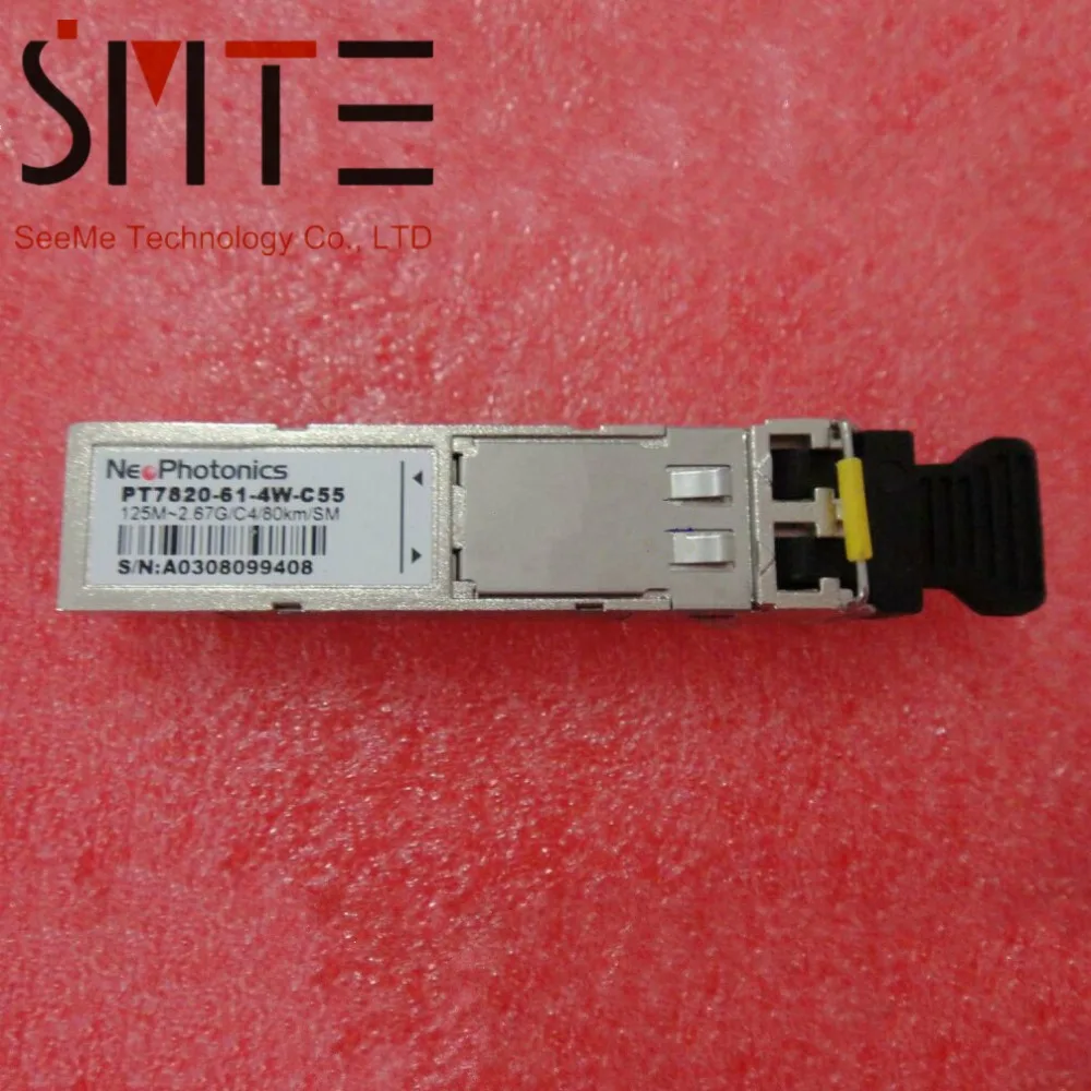 

NeoPhotonics PT7820-61-4W-C55 125M-2.67G-80km-SM волоконно-оптический трансивер