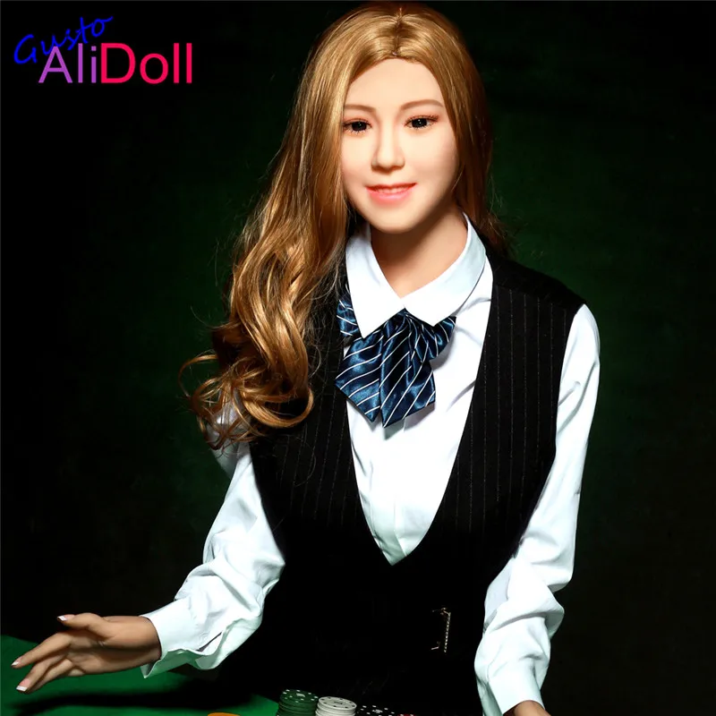 Новая японская улыбающаяся красота GUSTOALIDOLL 168 см (5ft5) настоящая Силиконовая секс