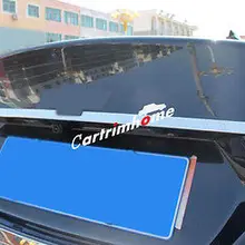 Нержавеющая Задняя Дверь Крышка багажника Накладка 1 шт для Chevrolet