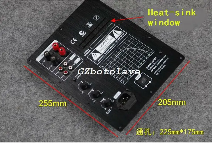 280 Вт TAS5630B цифровой HIFI сабвуфер усилитель плата с радиатором