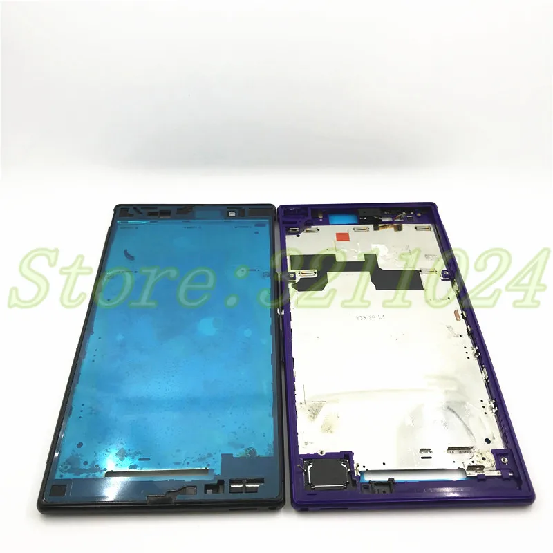 Front Middle Frame Bezel Plate Chassis Housing For Sony Xperia Z Ultra XL39h XL39 C6802 C6806 C683 C6843 C6833 Replacement Parts | Мобильные