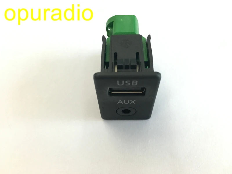 Бесплатная доставка OEM 2 в 1 USB AUX переключатель для RCD510 RNS510 RNS315 RCD500 RNS300 RCD300 RCD200 GOLF MK6