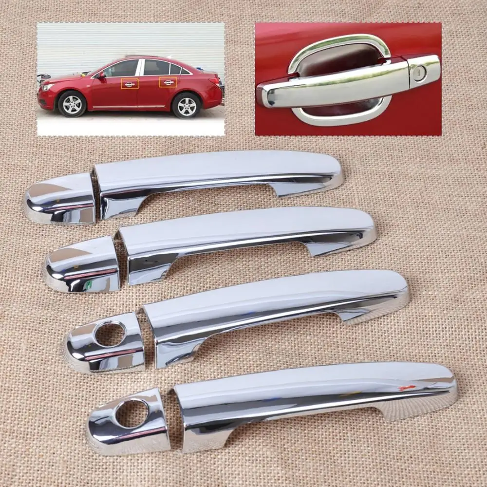 CITALL хромированная накладка на дверную ручку+ умный ключ для Toyota Camry Yaris Corolla RAV4 2001+ матрица Solara Prius 2004-2009 2010