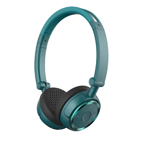 EDIFIER W675BT Bluetooth наушники HIFI на ухо Автоматическое шумоподавление Bluetooth 4,1 гарнитура с микрофоном NFC Двойная модель - Цвет: Blue