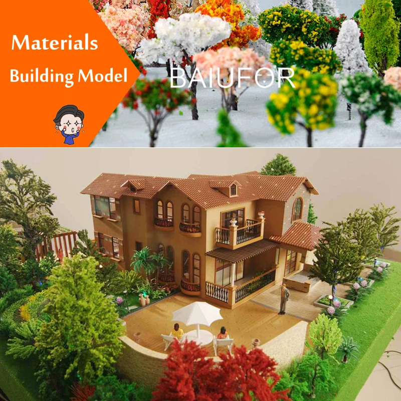 BAIUFOR мини фруктовое дерево Medel миниатюрный декор для кукольного дома Фея Сад
