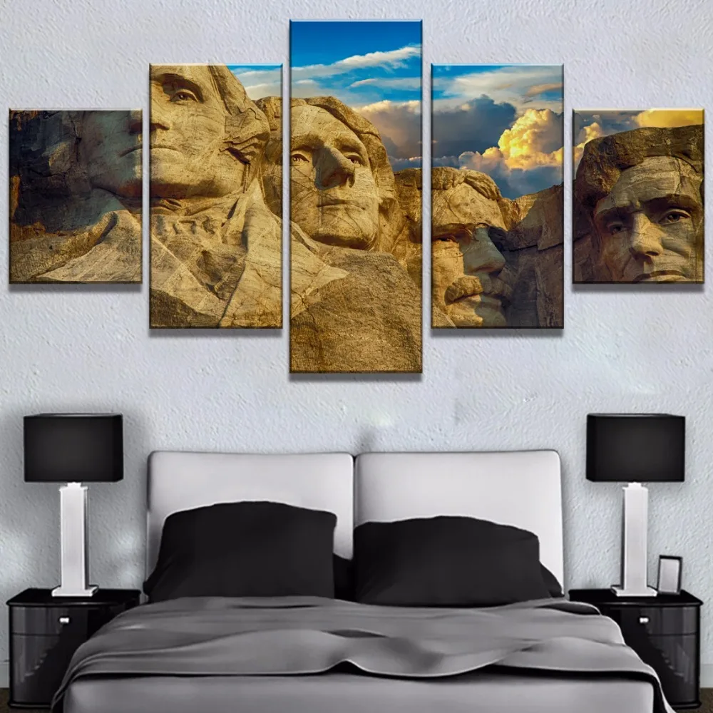 Постер Rushmore с большим креплением и HD печатью декоративные картины на холсте